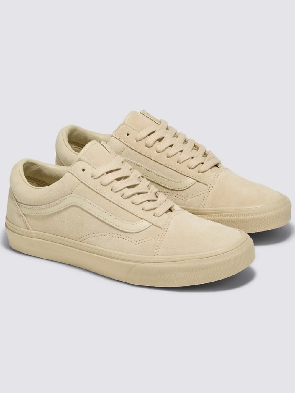 Vans Old Skool Mono Suede Tan Shoe Size 7.5 Women's / 6 Mens